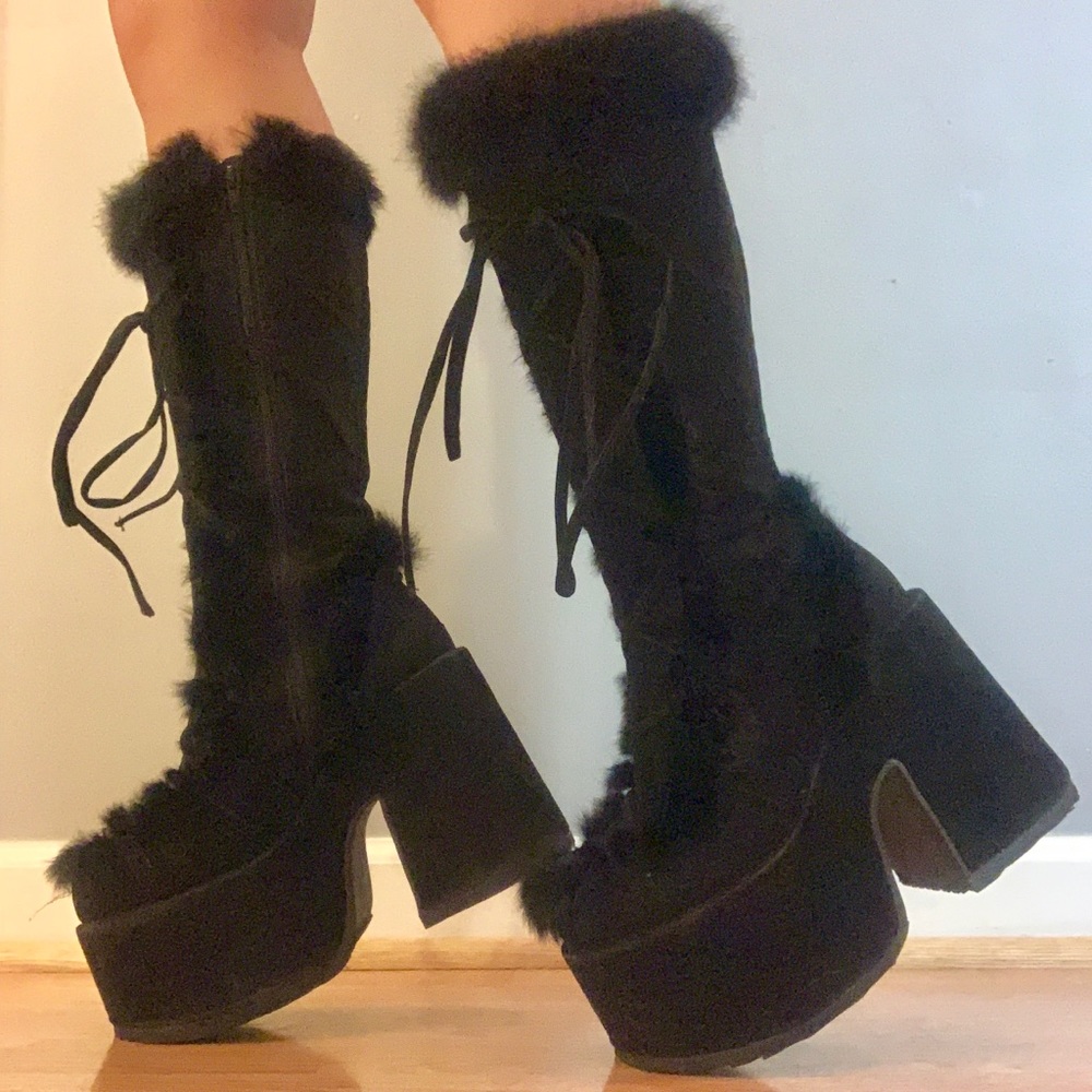 Demonia 311 Camel Gogo Boots
